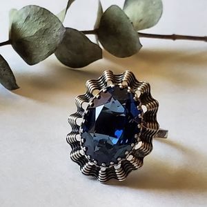 Sterling Art Deco Ring